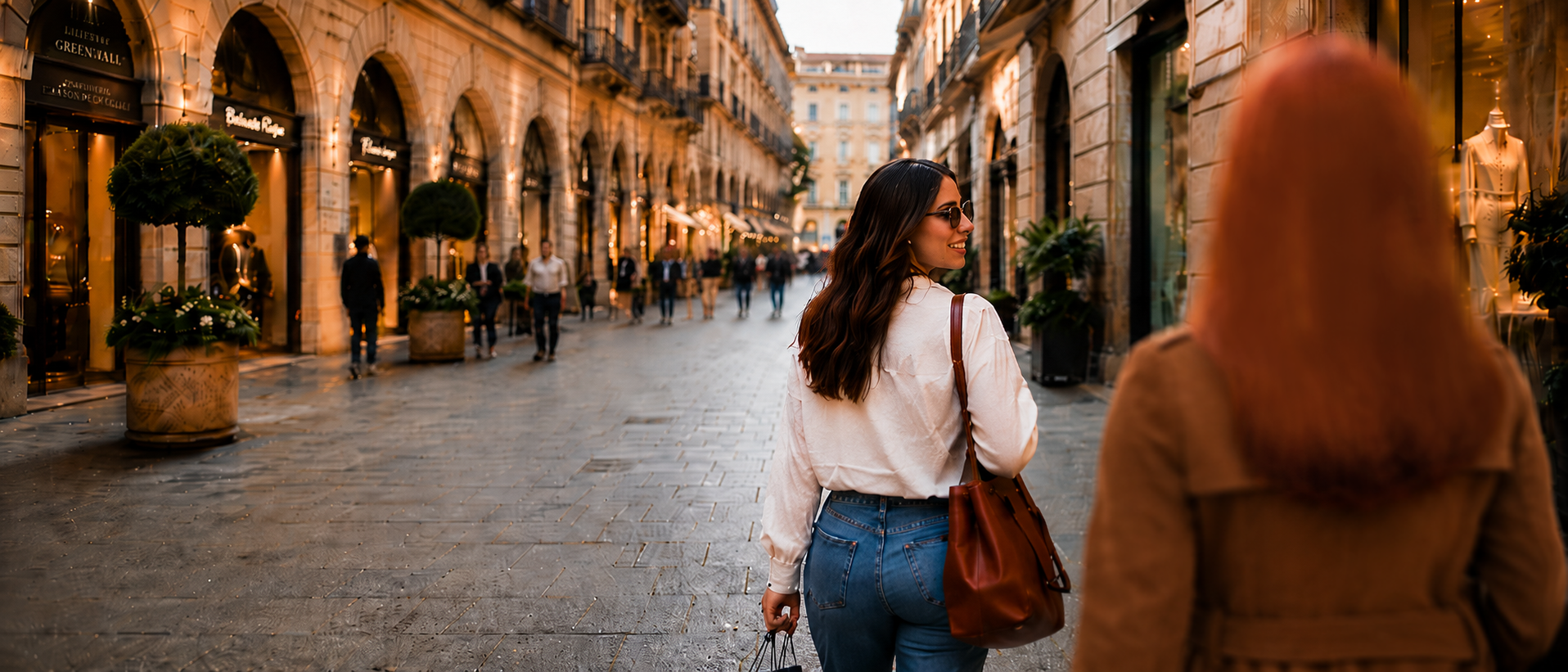 Personal shopping — prova capi in negozio